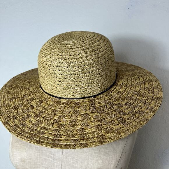 Cappelli Straw Sun Hat Sewn Braid paper hat, 22-1/2" circumference, Size 7-1/4 - Picture 2 of 7